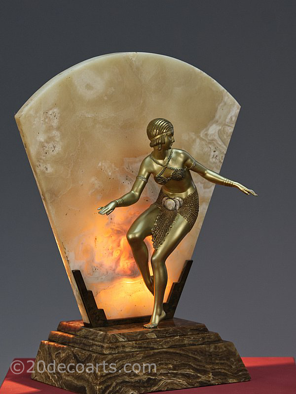 Demétre Chiparus - delhi Dancer, an Art Deco bronze   sculpture France circa 1925