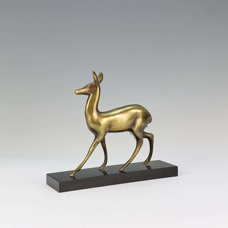  20th Century Decorative Arts |Michel Decoux - Art Deco Bronze Figure