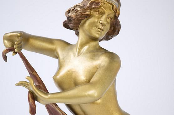 ☑️ 20th Century Decorative Arts |Art Deco Bronze figurines For Sale