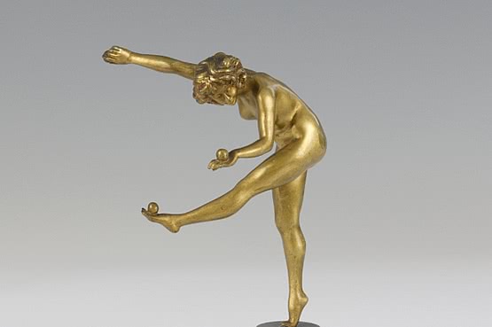 ☑️ Colinet Bronze Art Deco Figurine For Sale