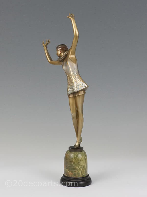  20th Century Decorative Arts |lorenzl bronze for sale 